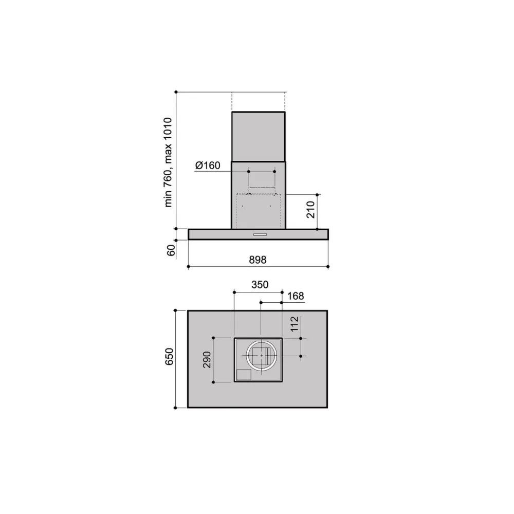 Online Liesikupu IV-8509-S 90 cm rst saarekemalli Saarekeliesituulettimet