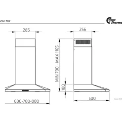 Discount Liesikupu Decor 787 600 mm ulkoiselle moottorille Liesituulettimet|Liesituulettimet Huippuimuriohjauksella