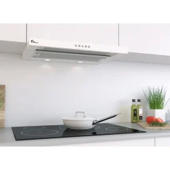 Liesikupu Super Silent Slider 600mm valkoinen ilmanvaihdon ohjaus/tehostus*Thermex Best