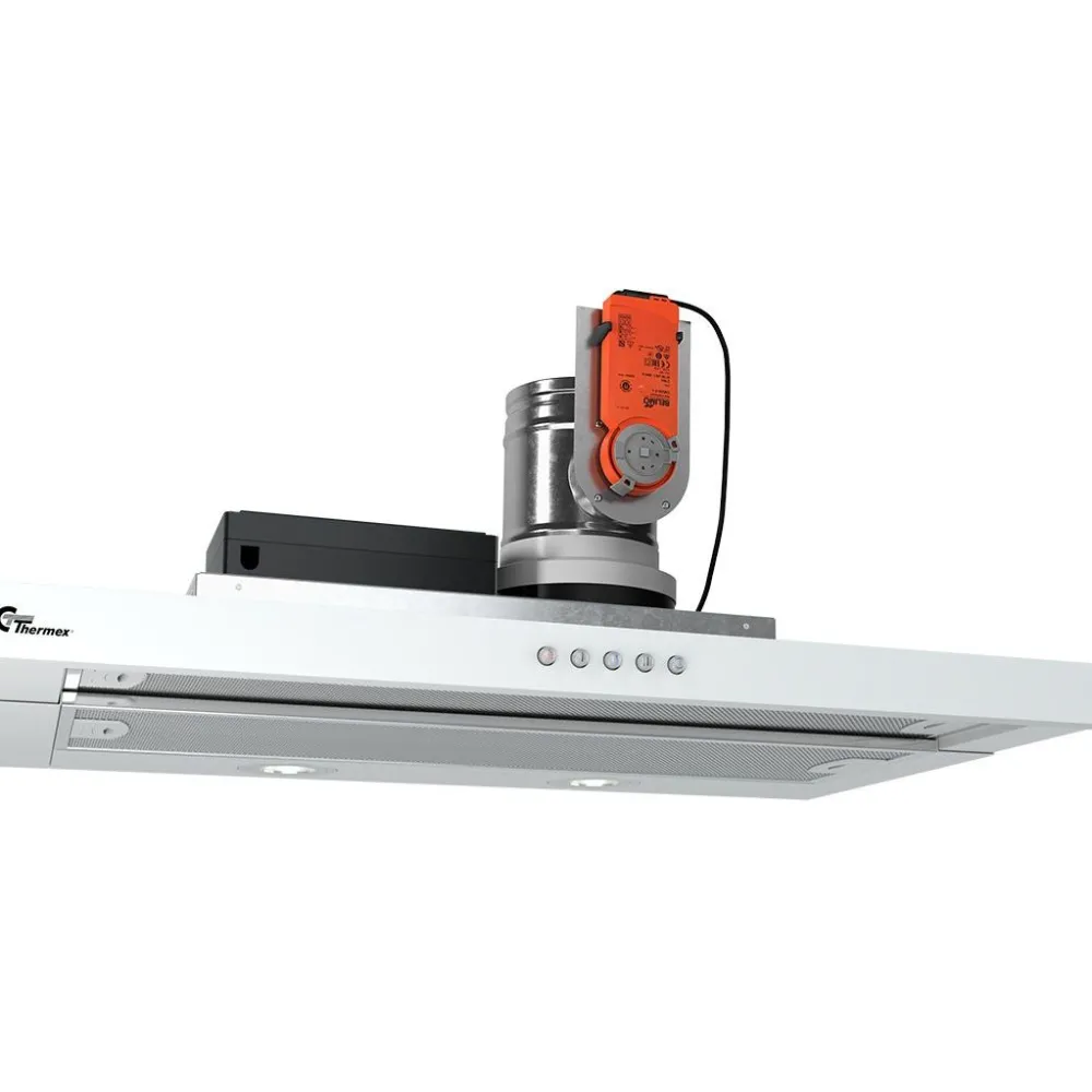 Liesikupu Super Silent Slider 600mm valkoinen ilmanvaihdon ohjaus/tehostus*Thermex Best