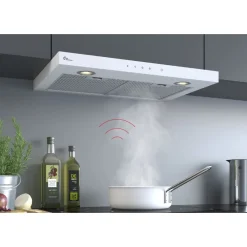 Liesikupu Super Silent GT Smart Home 600 mm ulkoiselle moottorille valkoinen*Thermex New