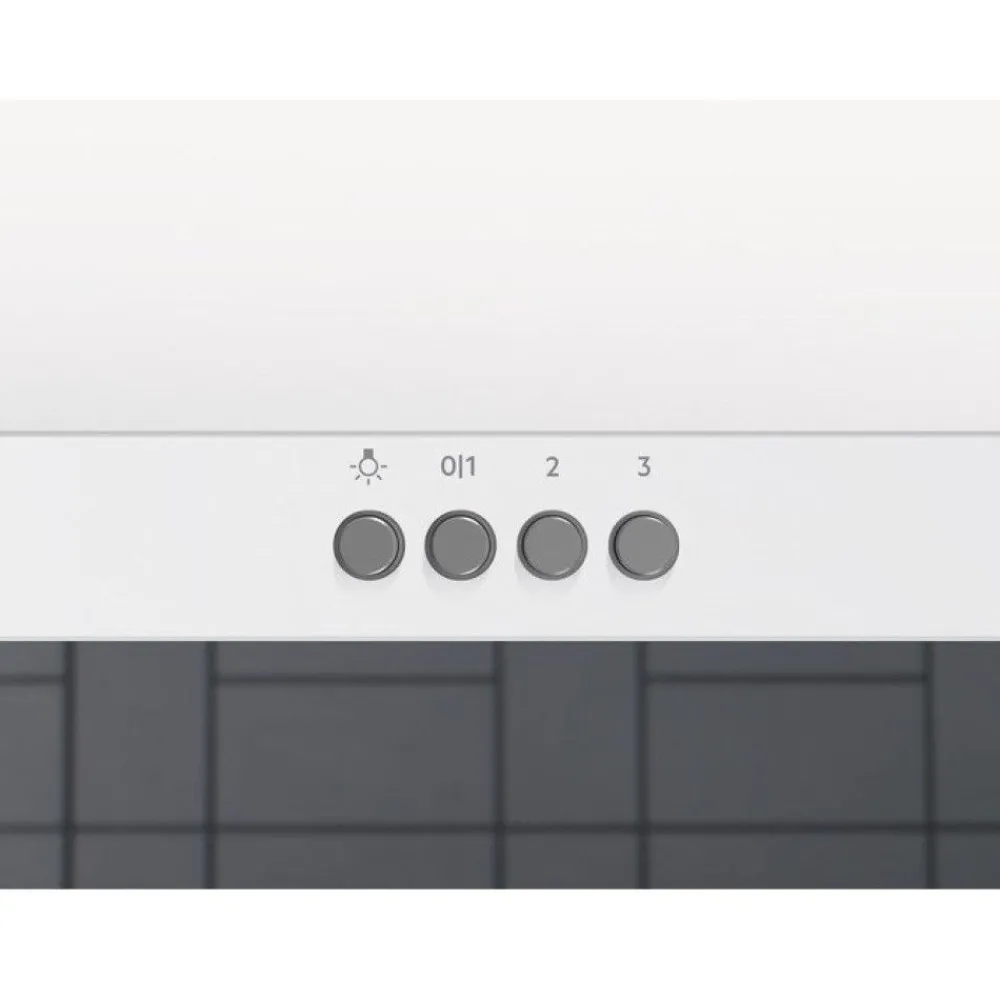 Discount Liesituuletin LFG337W, 70cm, integroitava, valkoinen Liesikuvut Ilman Moottoria