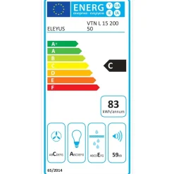 Liesituuletin VTN 50BLB 50cm musta*Eleyus Best