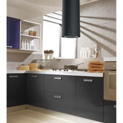 Hot Liesituuletin Frank Tube Plus FTU 3703 I 37 cm saarekemalli musta Saarekeliesituulettimet