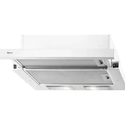 Best Liesituuletin EFU 603-90, 60cm, valkoinen, ulosvedettävä Liesikuvut Ilman Moottoria