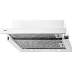 Discount Liesituuletin EFU 604-90 60cm valkoinen Ulosvedettävät Liesituulettimet