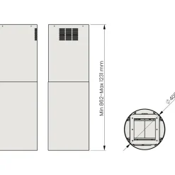 Liesituuletin I-79 40cm eri värejä*Savo Best