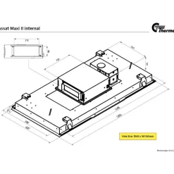 Best Liesituuletin Passat II Maxi 1200mm valkoinen omalla moottorilla Kattoliesituulettimet