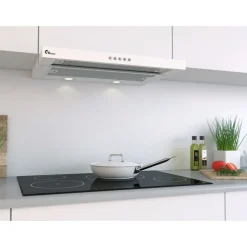 Best Liesituuletin Super Silent Slider 600 mm sisäinen moottori valkoinen Ulosvedettävät Liesituulettimet