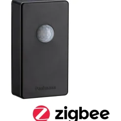 Liike- ja hämärätunnistin Plug & Shine, Smart Home Zigbee 3.0, 4.8V, antrasiitti*Paulmann Online