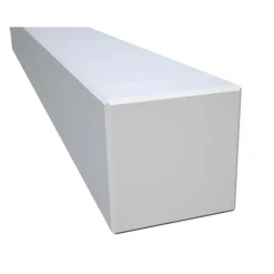 Outlet Liimapuutolppa 90x90x1000 mm valkoinen 5 kpl/pkt Aitatolpat