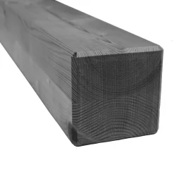 New Liimapuutolppa 90x90x1000 mm painekyllästetty harmaa 5 kpl/pkt Aitatolpat