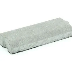 Liimattava reunakivi suora 390x130x60 mm sileä harmaa*Rudus Sale