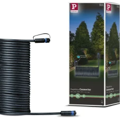 Hot Liitäntäkaapeli Plug & Shine ulkovalaistukseen IP68 musta, eri pituuksia Ulkovalaisintarvikkeet