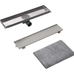 Lineaarinen Suihkukaivo 530x140mm Ruostumaton Teräs*FinePRICE Best
