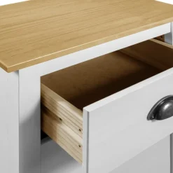 Outlet Lipasto hill range valkoinen 46x35x80 cm täysi mänty Lipastot