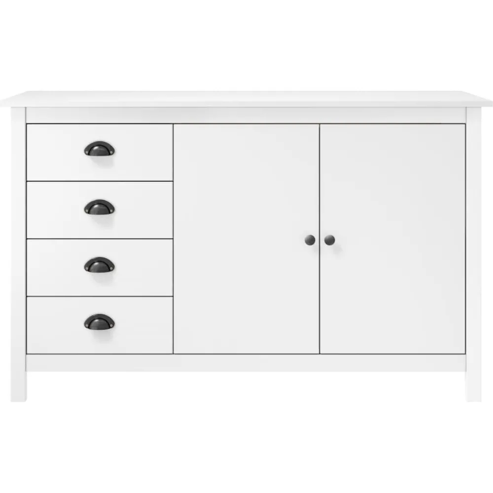 Lipasto Hill 130x40x80 cm mänty valkoinen*FinePRICE Sale