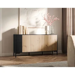 Online Lipasto MERCI 150 3D, musta/beige (2156) Lipastot