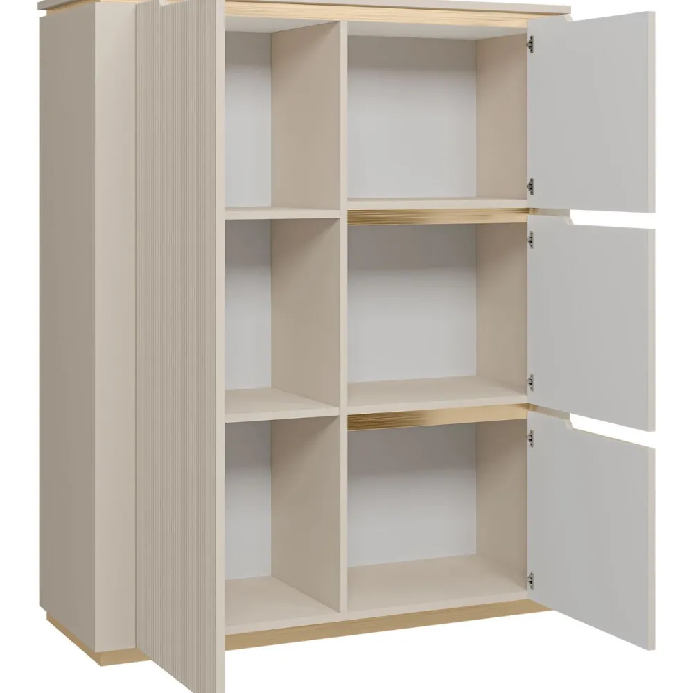 Lipasto 4D HILAFIN, 106x131cm, beige*Nomla Best