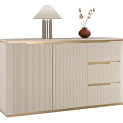 Lipasto 2D3S HILAFIN, 153x84cm, beige Lipastot