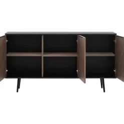 Lipasto K3D PINELLI PN01, 80x150cm, musta/ruskea*Nomla Discount