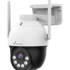 Lisävalvontakamera Nivian Professional PT-Dome, 3MP, sisä-ja ulkokäyttöön, sähköisesti etänä käänneltävä*Celotron New