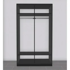 Clearance Liukuovikaappi 110-155cm, tangoilla, mittojen mukaan, eri värejä Liukuovikaapit
