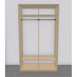 Clearance Liukuovikaappi 110-155cm, tangoilla, mittojen mukaan, eri värejä Liukuovikaapit