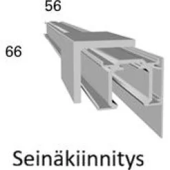 New Liukuovi Sointu, yläkantoinen, mittojen mukaan Liukuovet|Sisäovet