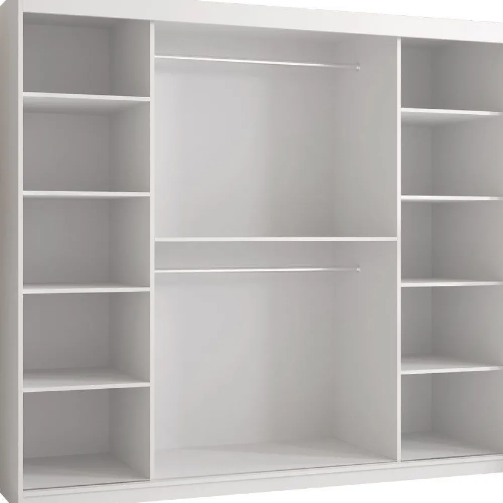 Liukuovivaatekaappi RIFLO SLIM 1 200, 200x200cm*Nomla