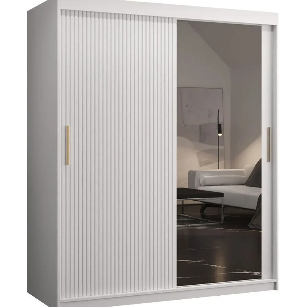 Liukuovivaatekaappi RIFLO SLIM 2 150, 150x200cm*Nomla Hot