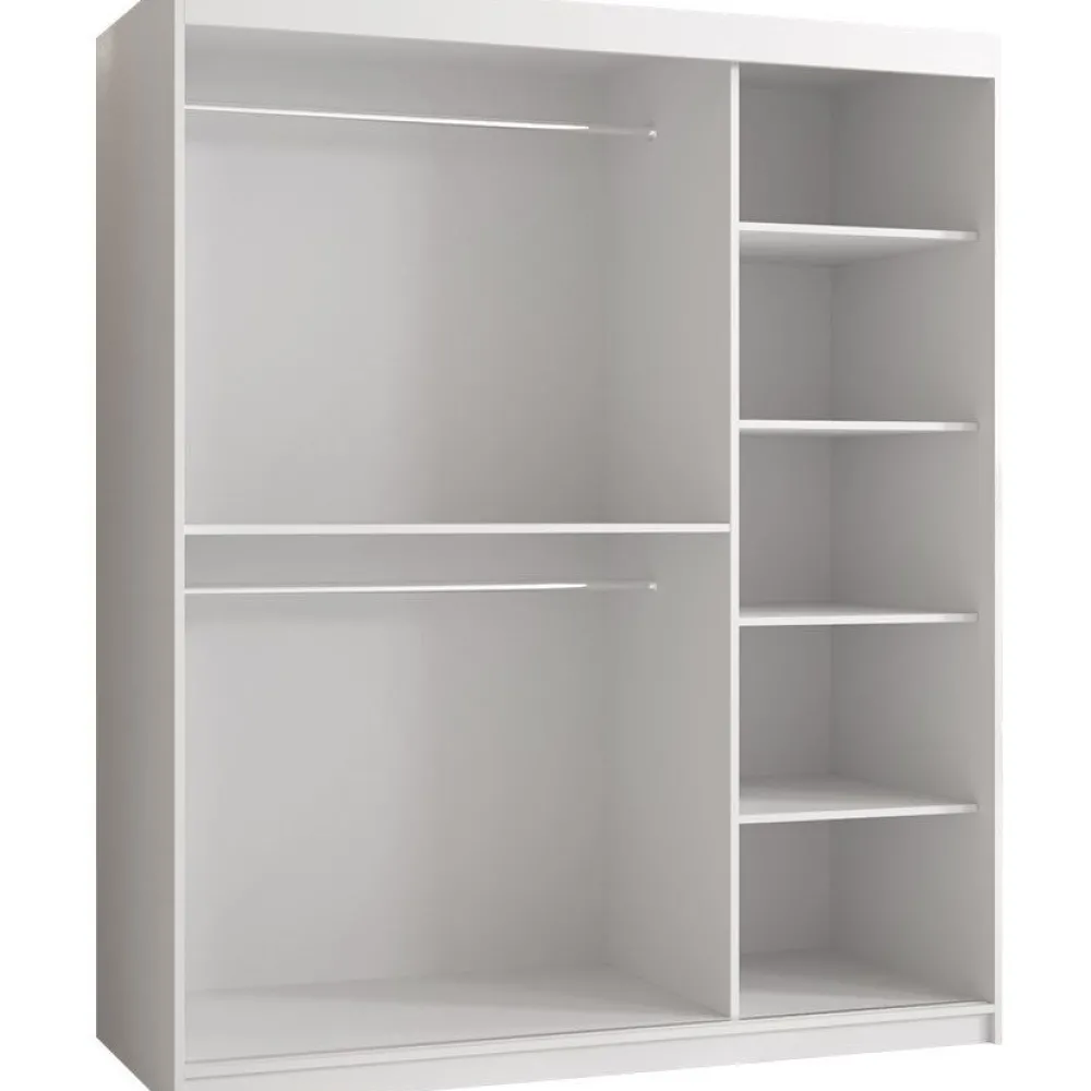 Liukuovivaatekaappi RIFLO SLIM 2 150, 150x200cm*Nomla Hot