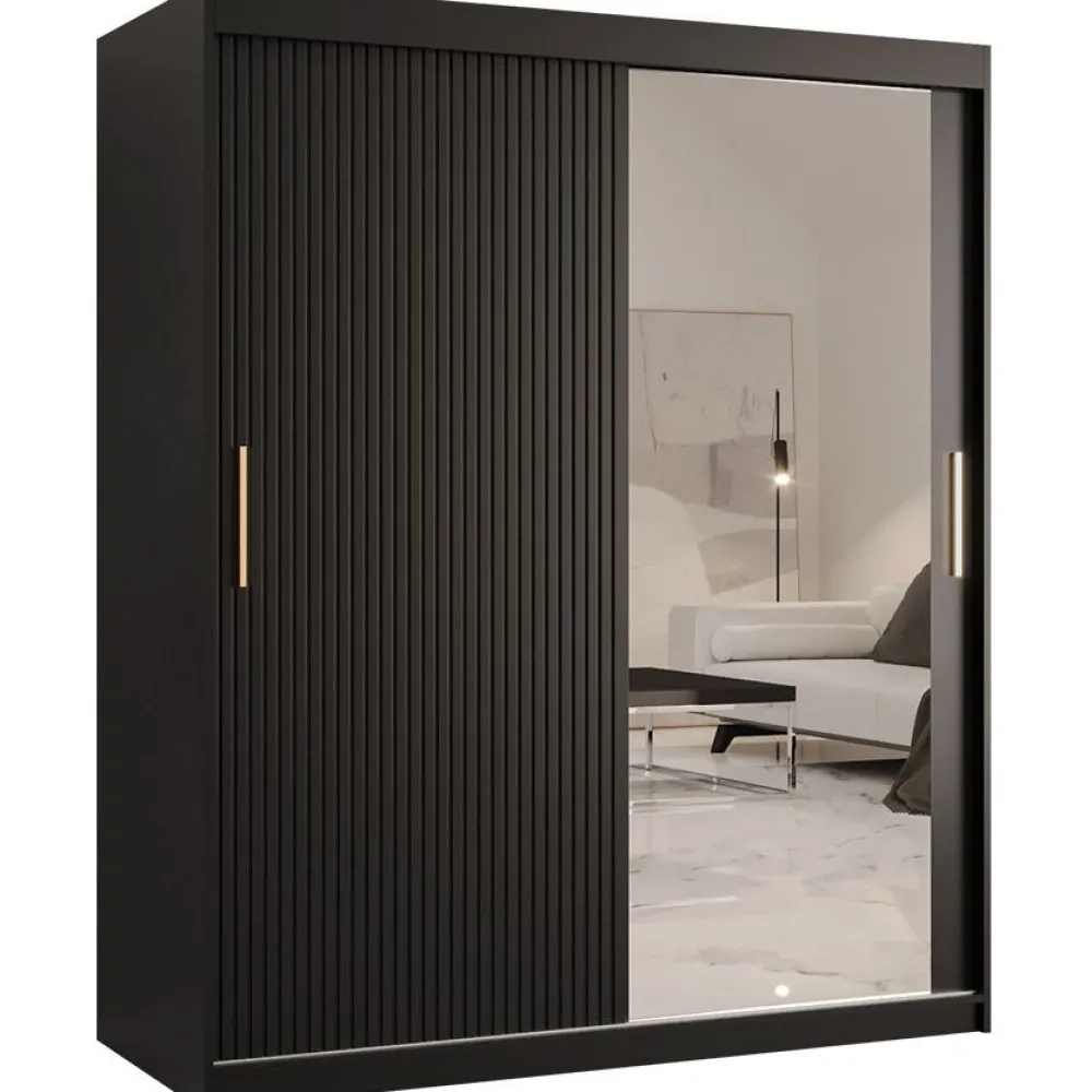 Liukuovivaatekaappi RIFLO SLIM 2 150, 150x200cm*Nomla Hot