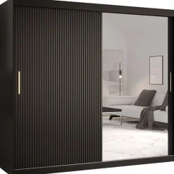 Liukuovivaatekaappi RIFLO SLIM 2 200, 200x200cm Liukuovikaapit