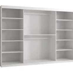 Online Liukuovivaatekaappi RIFLO SLIM 2 250, 250x200cm Liukuovikaapit