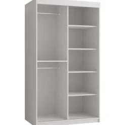 Clearance Liukuovivaatekaappi RIFLO SLIM 2 100, 100x200cm Liukuovikaapit