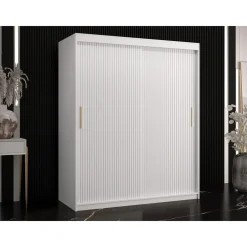 Discount Liukuovivaatekaappi RIFLO SLIM 1 150, 150x200cm Liukuovikaapit