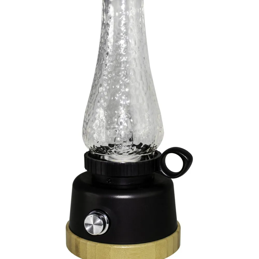 Sale Öljylyhty Leimu, ladattava, varavirtatoiminto, 3.2W, 250lm, musta Lyhdyt