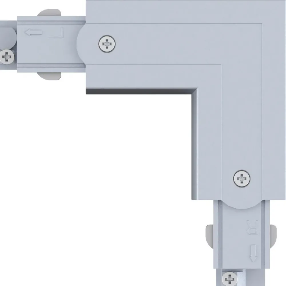 L-liitin ProRail3, 101x101mm, sisä, eri värejä*Paulmann Best