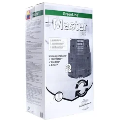 Lämminkomposti Master 375 L -15°C musta*Greenline New