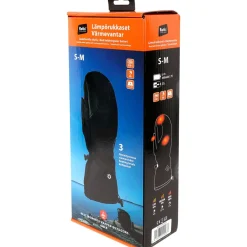 Best Lämmitettävät rukkaset , 2x5V, 3000mAh, S/M, musta Työkäsineet