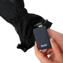 Best Lämmitettävät rukkaset , 2x5V, 3000mAh, S/M, musta Työkäsineet