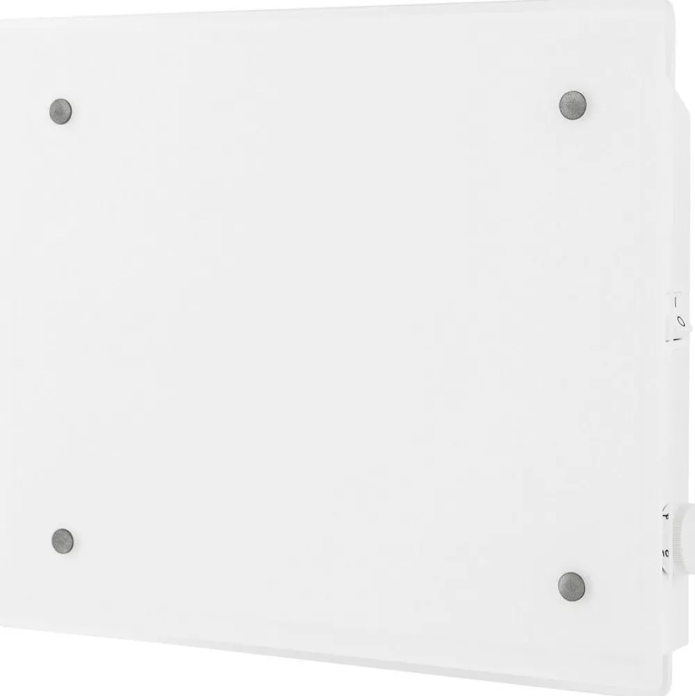 Outlet Lämmitin ECO Basic Glass 02 KBT, 250W, valkoinen, IP24, 330x400mm Sähköpatterit