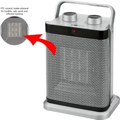 Lämmitin Clatronic HL3631, 1500W, 267x191cm, hopea*Bomann