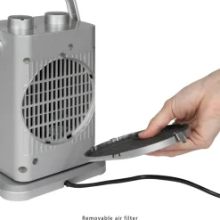 Lämmitin Clatronic HL3631, 1500W, 267x191cm, hopea*Bomann