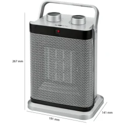 Lämmitin Clatronic HL3631, 1500W, 267x191cm, hopea*Bomann