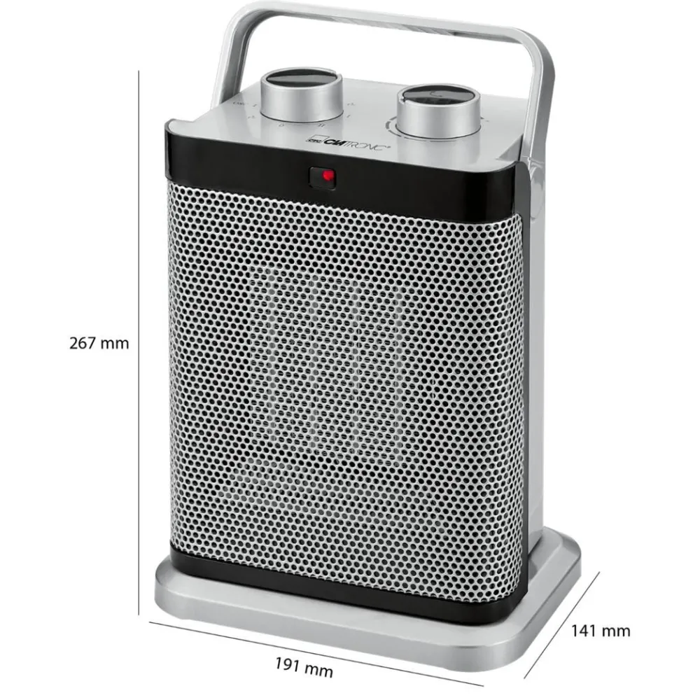 Lämmitin Clatronic HL3631, 1500W, 267x191cm, hopea*Bomann