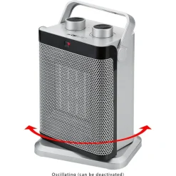 Lämmitin Clatronic HL3631, 1500W, 267x191cm, hopea*Bomann