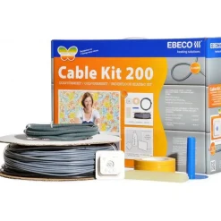 Lämpökaapelipaketti Cable Kit 200, eri vaihtoehtoja*Ebeco Discount