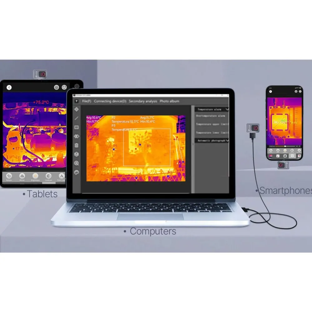 Lämpökamera P2PRO, iOS*Thermal Master Clearance